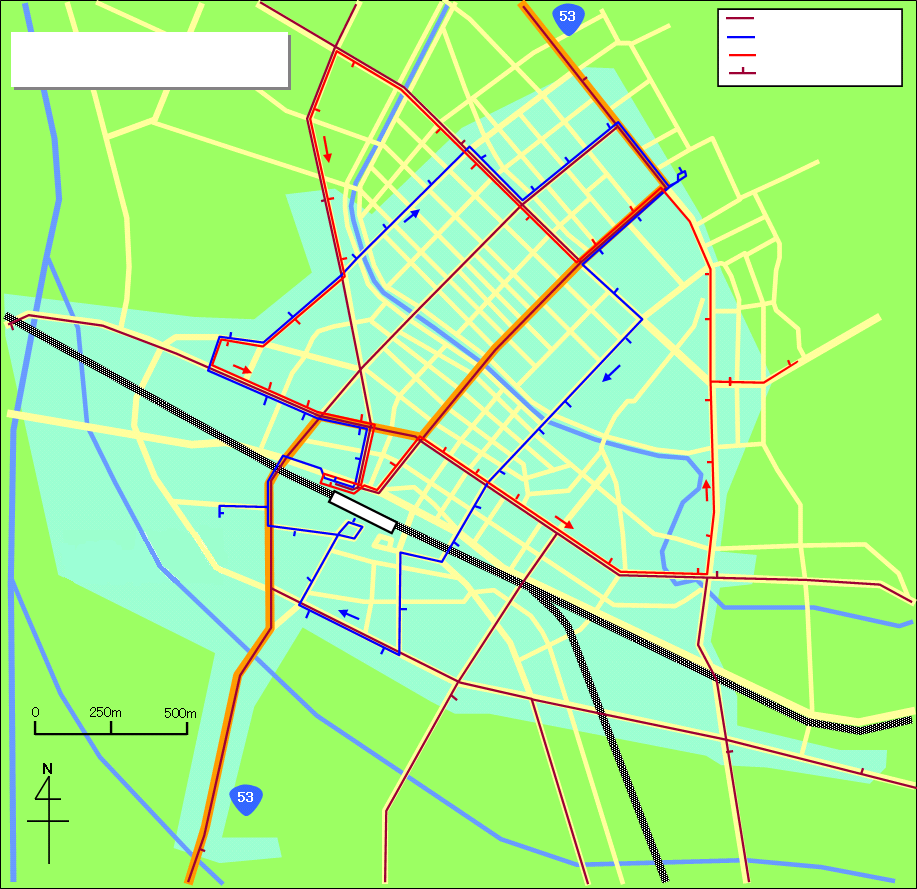 map of tottori