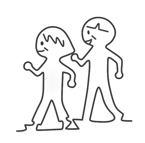 ウォーキングのイラスト