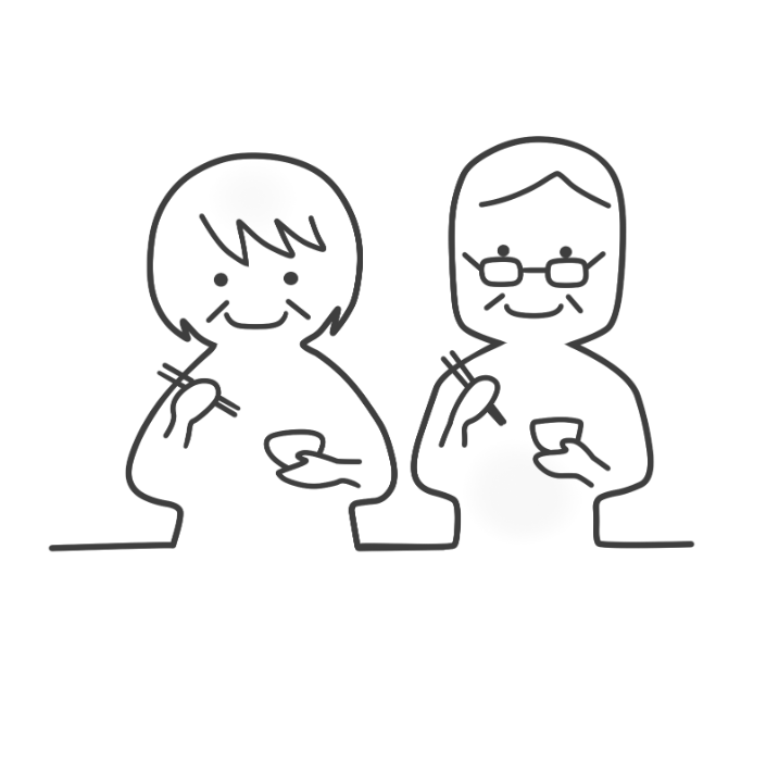 食事のイラスト