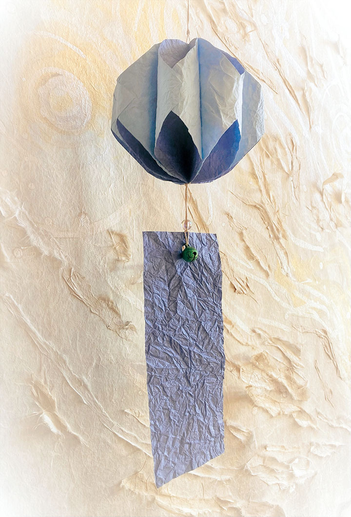 因州和紙の風鈴