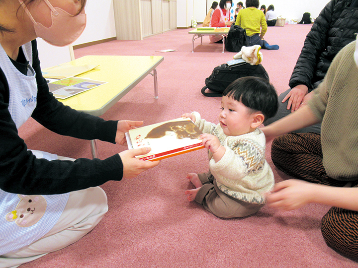 ブックスタートセカンドの様子