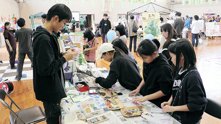 宝木てくてくマーケットVol.7の様子