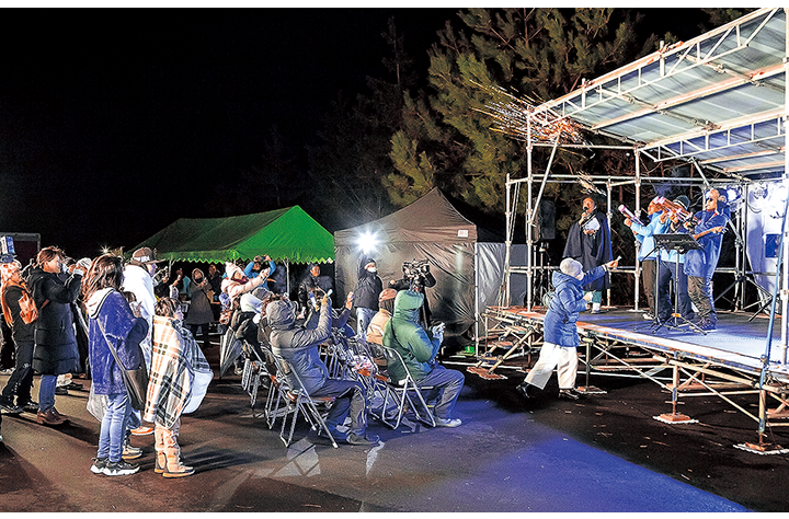 「The 巳 2025」 ミュージシャンのステージの様子