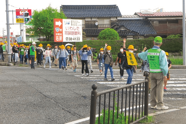 見守り活動の様子