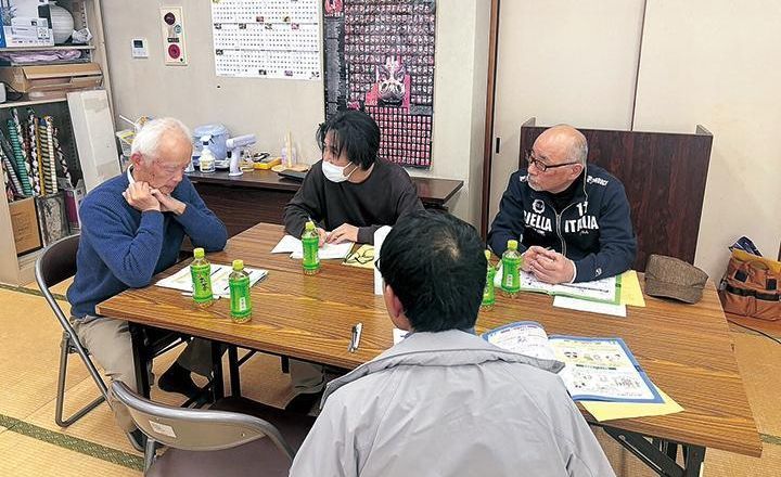 打ち合わせの様子