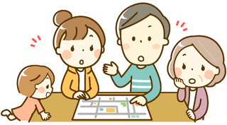家族の話し合い