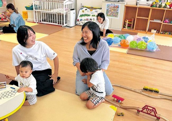 子育て支援センターの様子