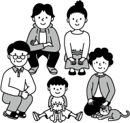 ペットと家族