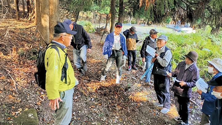 山城巡りの様子