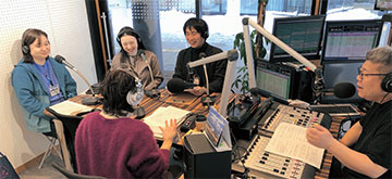 スタジオの様子