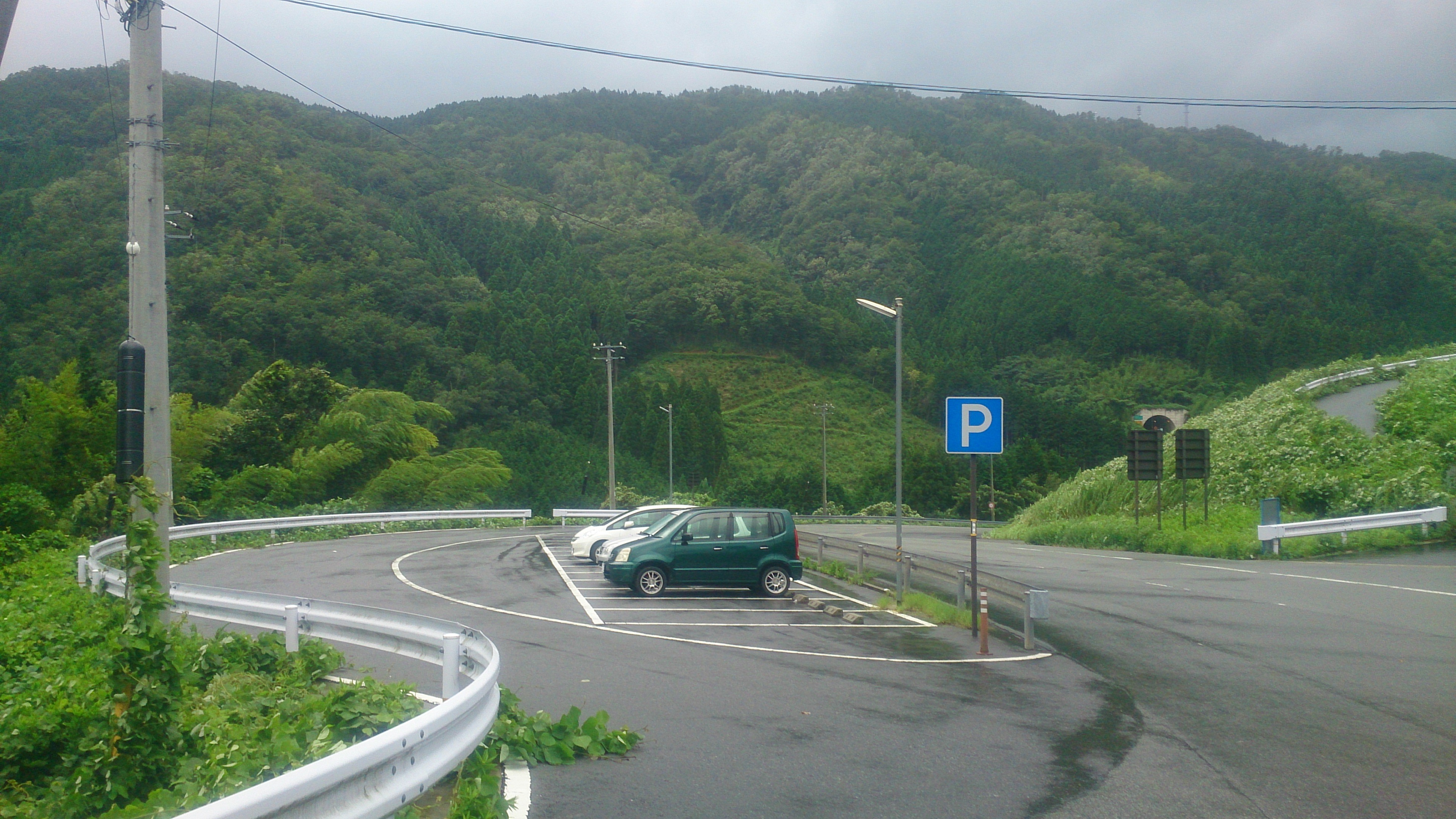 用瀬IC　パークアンドライド駐車場の画像