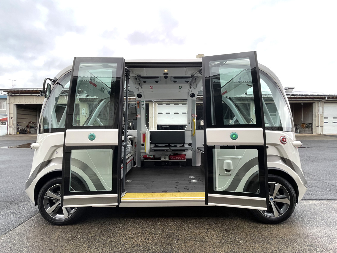 最先端の自動運転システムを搭載したARMA（アルマ）の画像