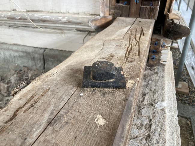 仁風閣アンカーボルト