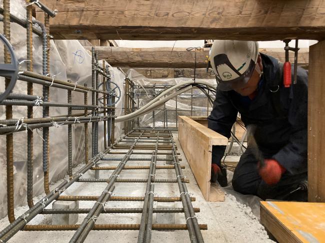 仁風閣基礎補強２