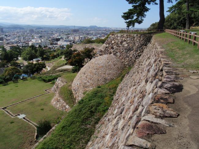 鳥取城巻石垣