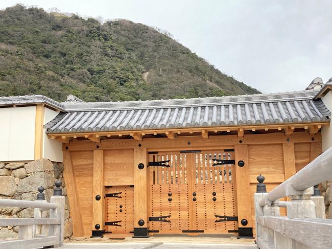 鳥取城表門