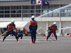 鳥取県ポンプ操法大会2