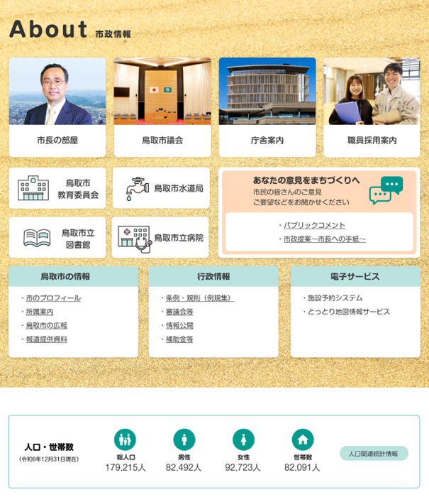 市政情報の画像