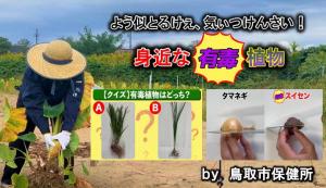 有毒植物による食中毒予防啓発動画のリンク