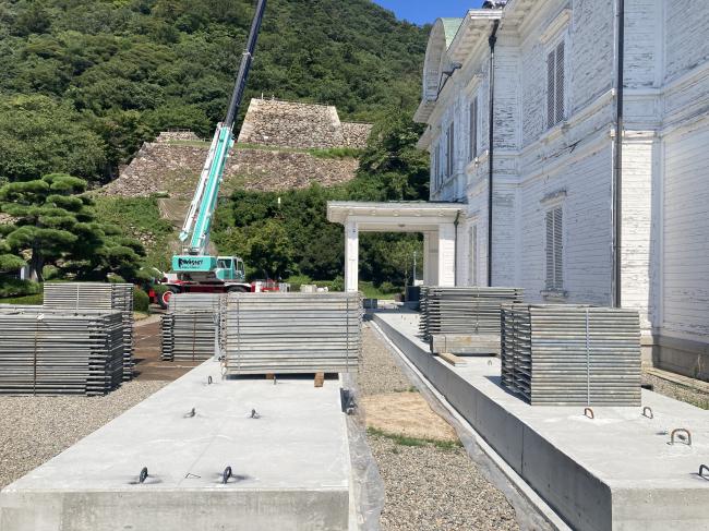 仁風閣覆屋基礎