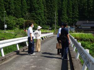 若桜町合同パトロールの様子２
