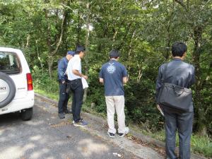 八頭町合同パトロールの様子２