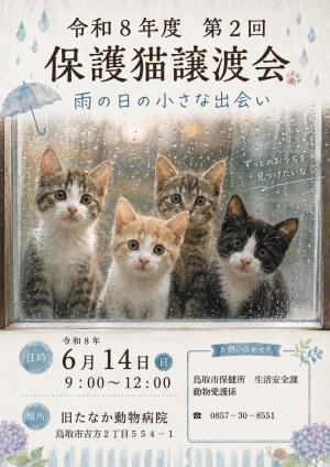 譲渡会チラシ表面