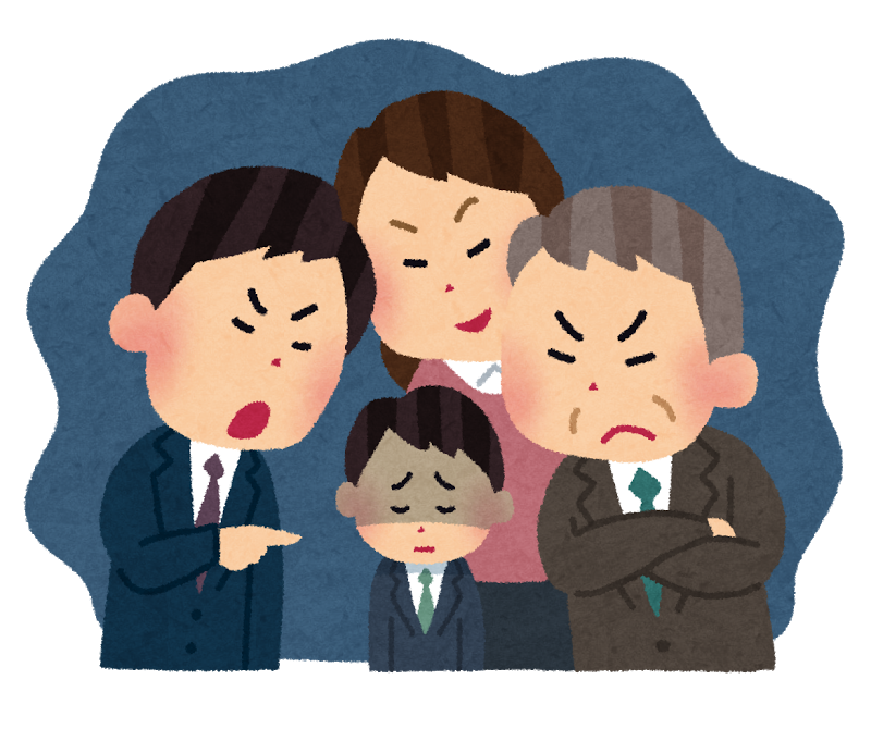 ハラスメント(職場における)に関する人権問題の画像
