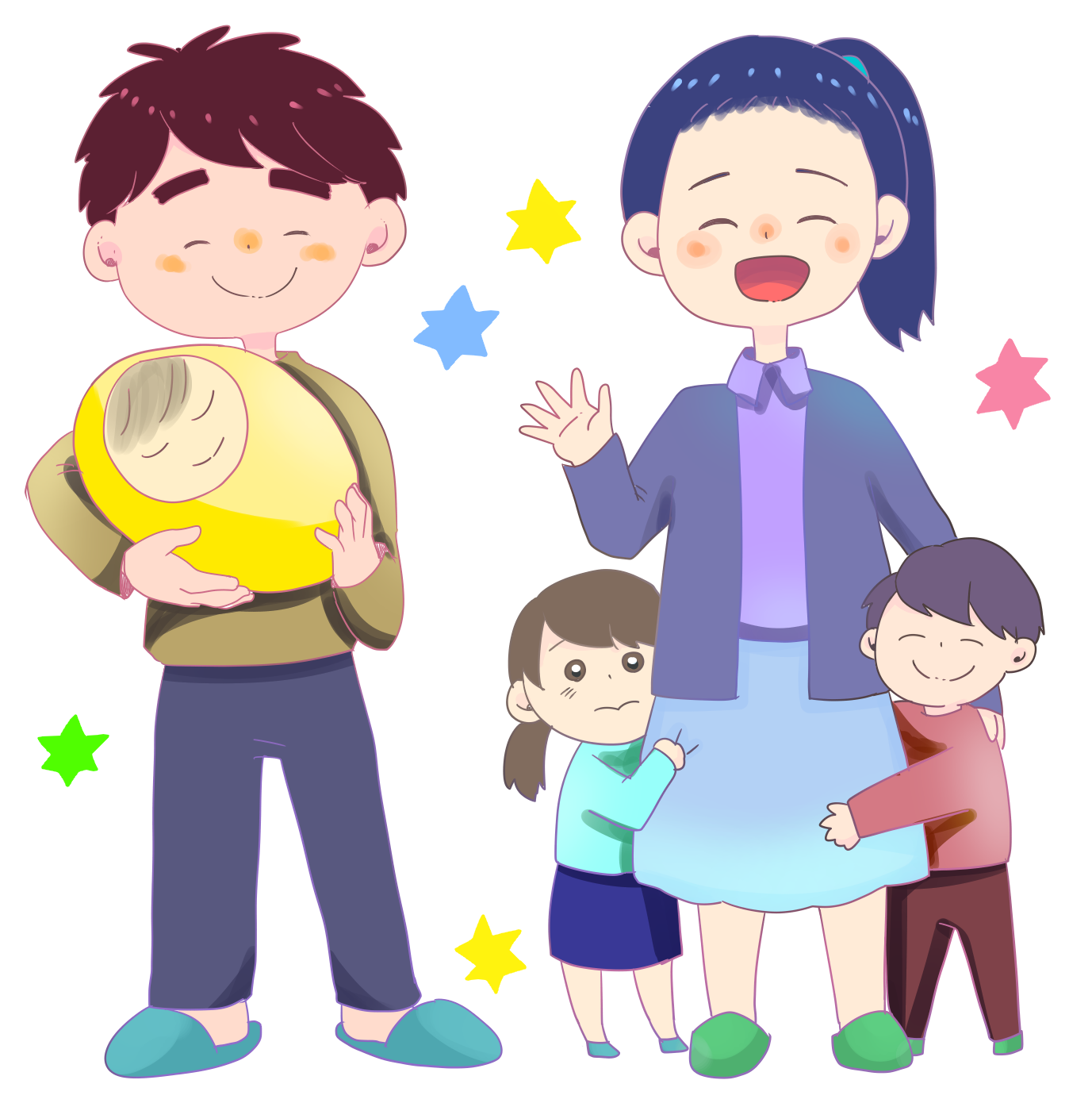 輝く男性の家事・子育て体験記の画像