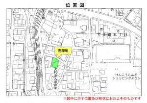 おおくい老人憩の家　建物の位置