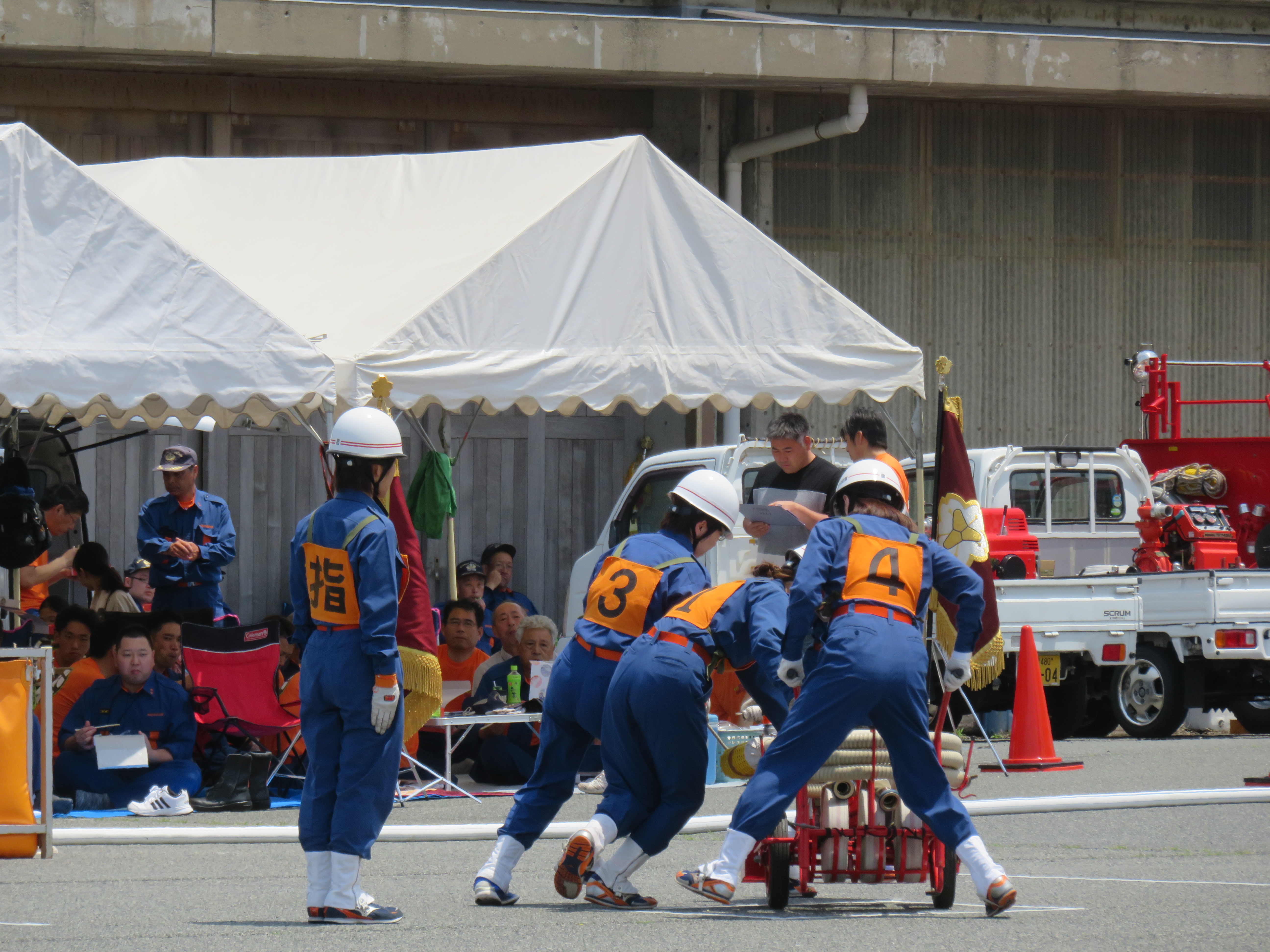 6月　鳥取市ポンプ操法大会の画像1