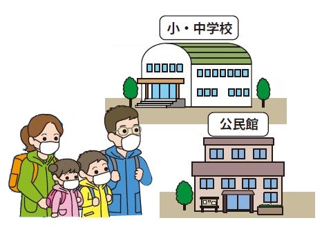 分散避難のお願いの画像1