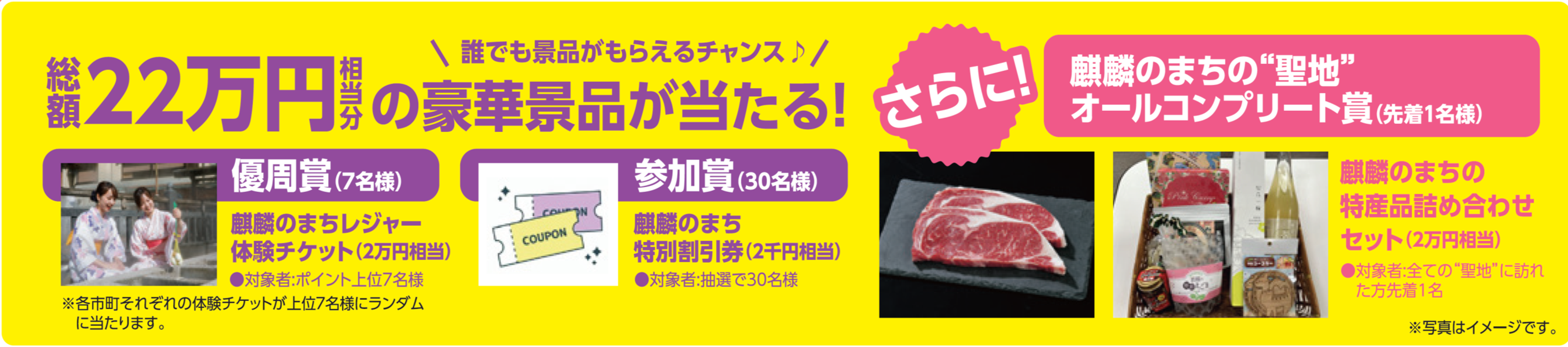 賞と景品の画像