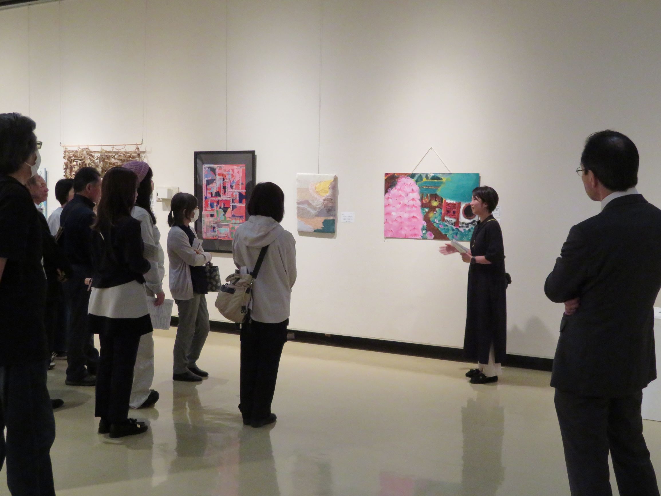 第63回ギャラリートークの様子