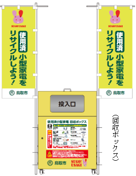 使用済小型家電（ボックス回収）の画像