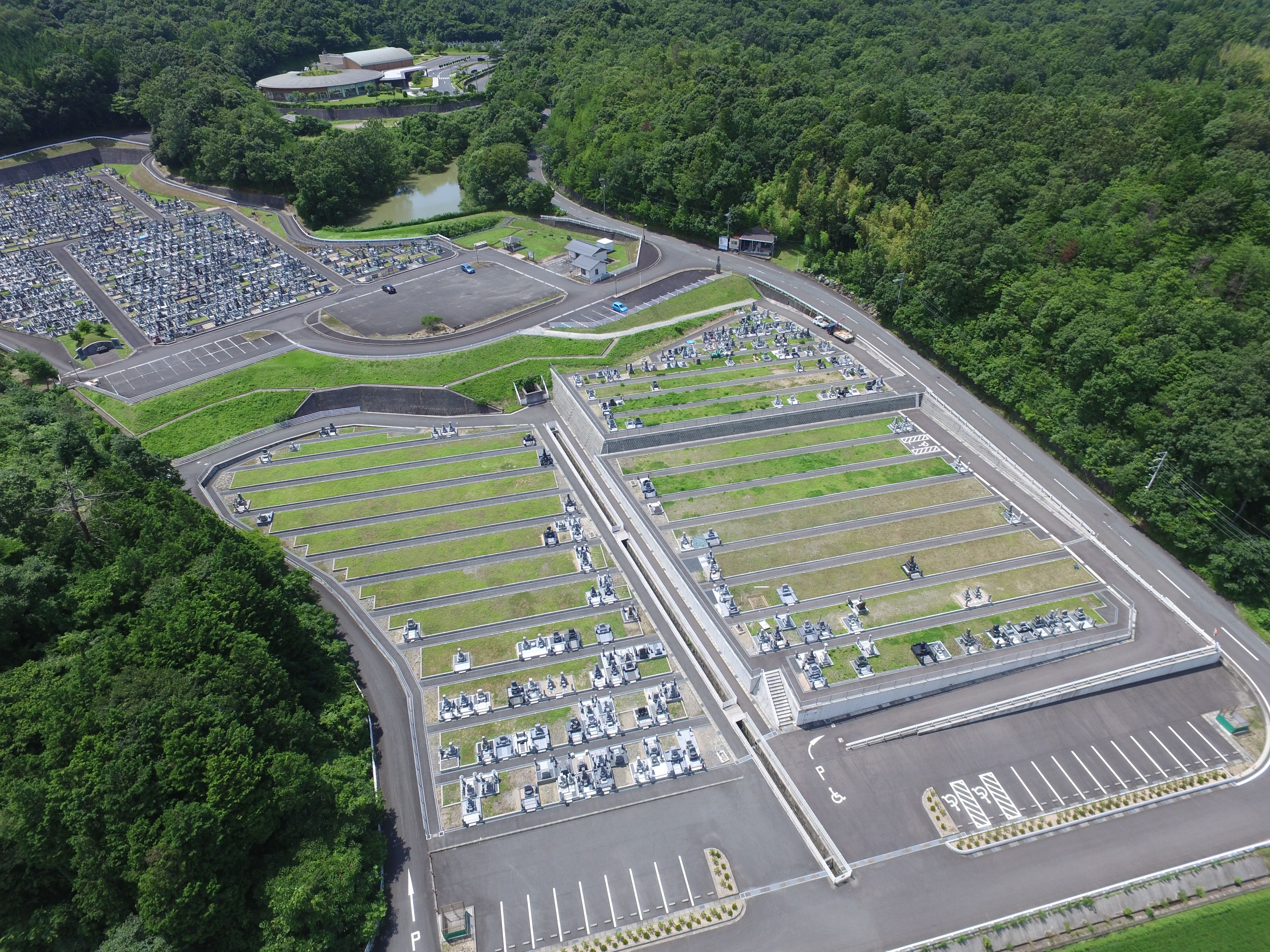 市営墓地「第二いなば墓苑」の使用者募集についての画像