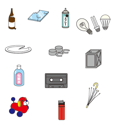 小型破砕 ( こがたはさい)ごみ の画像