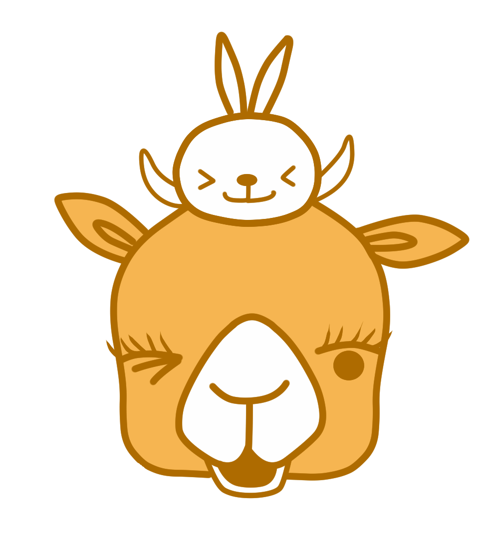 鳥取市認知症本人の声活動応援隊長ふたこぶさん、きぼうさちゃん