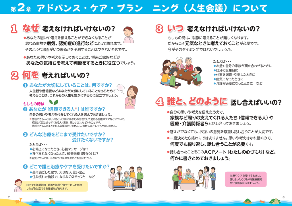 もしもの時のために～ACPノート「わたしの心づもり」～の画像2