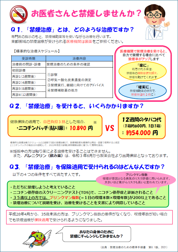 禁煙治療の画像1