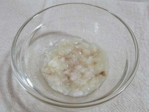 白身魚のくず煮