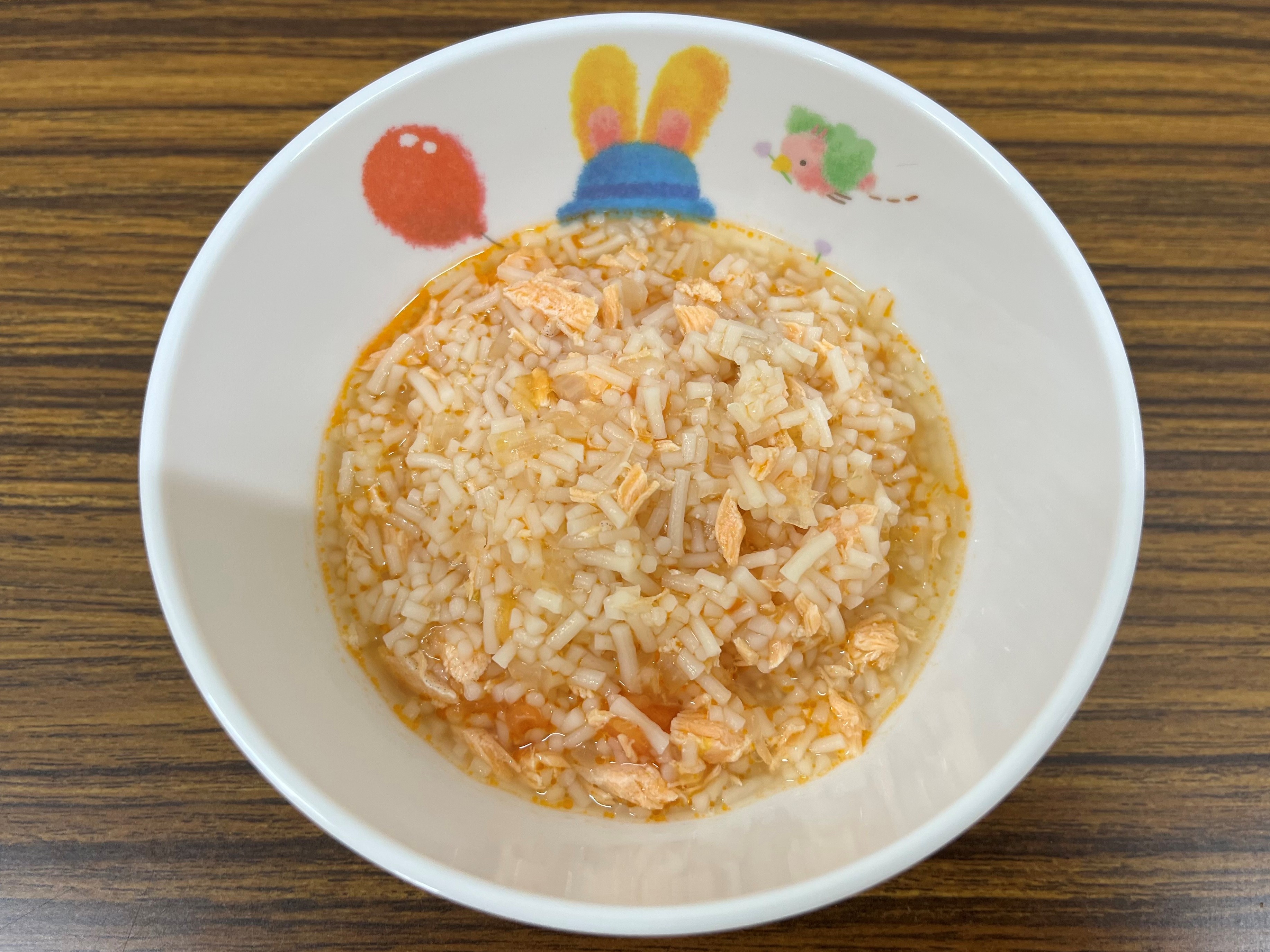 トマトとさけの煮込みそうめん