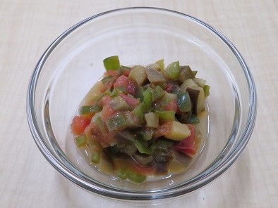 夏野菜のトマト煮