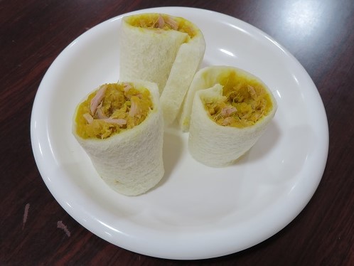 かぼちゃのロールサンド