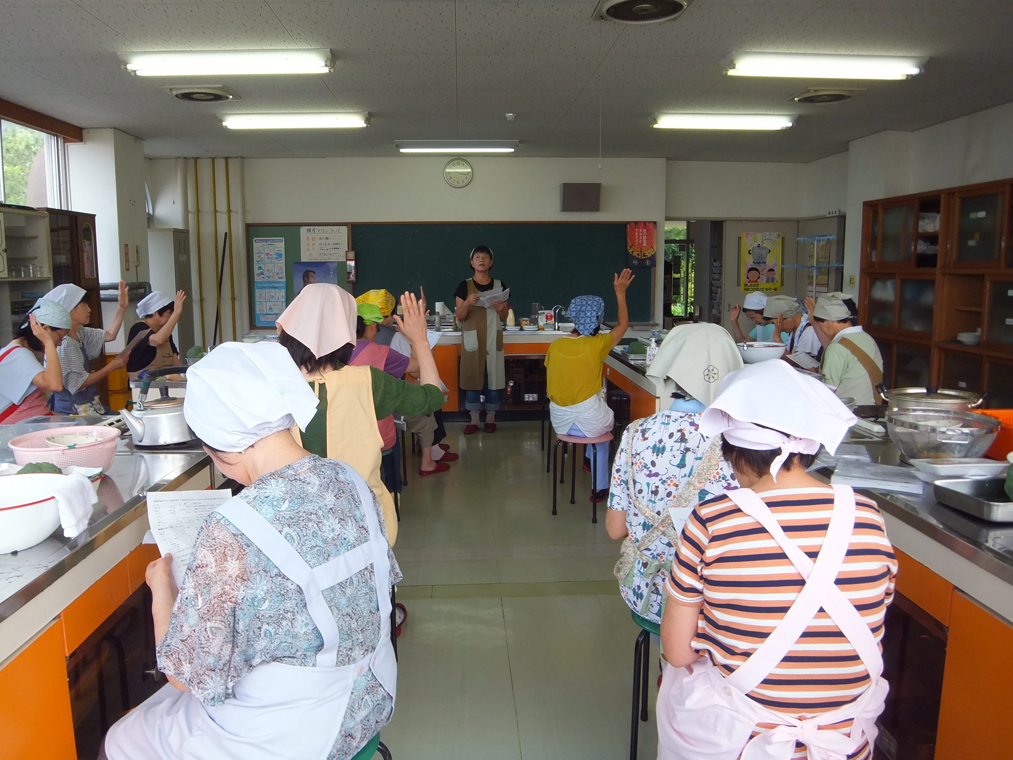 各地区公民館での伝達講習会の様子の画像