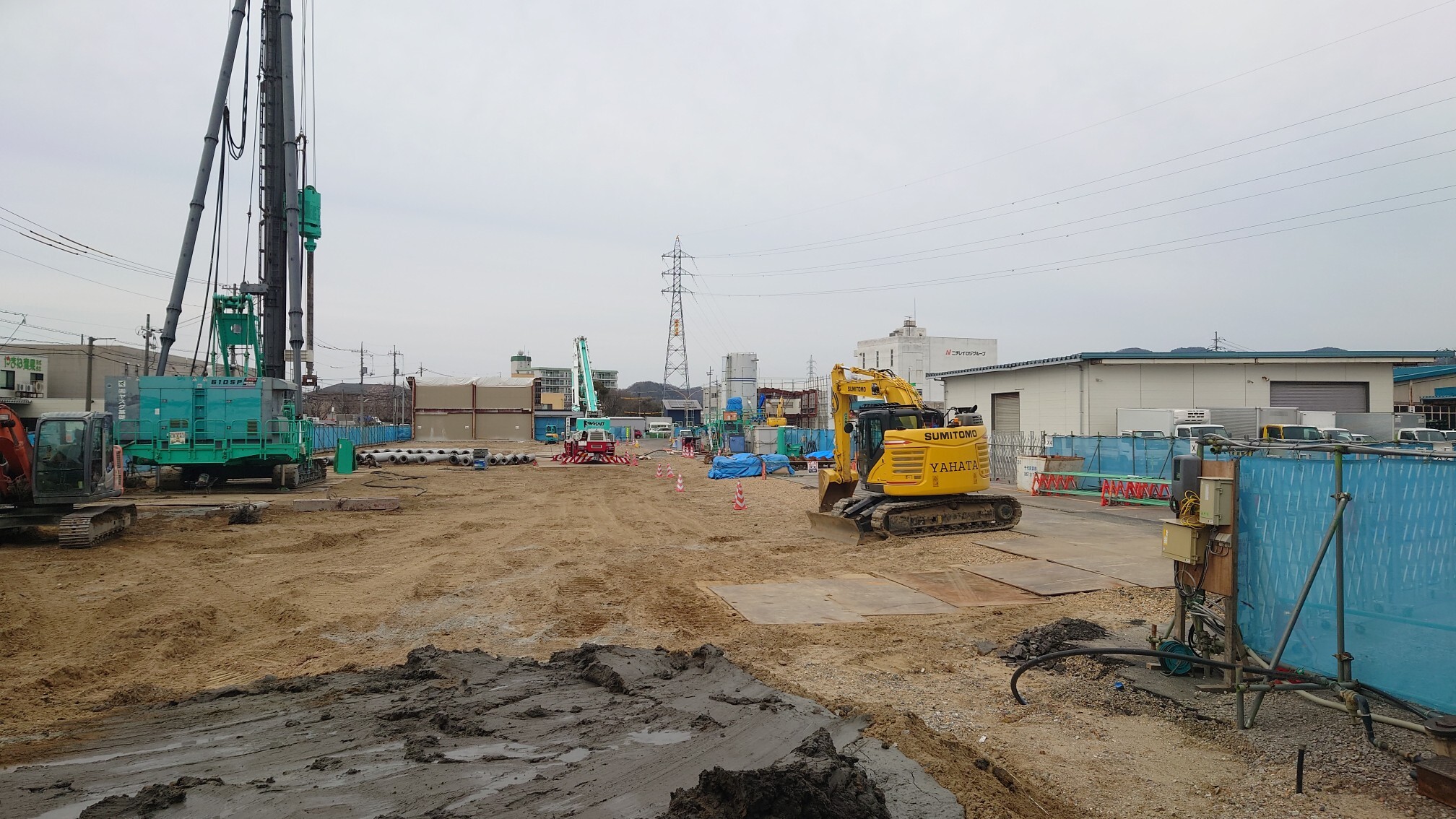 令和6年4月1日　【再整備事業】花き棟・仲卸業者棟・関連事業者棟Bの施工開始についての画像