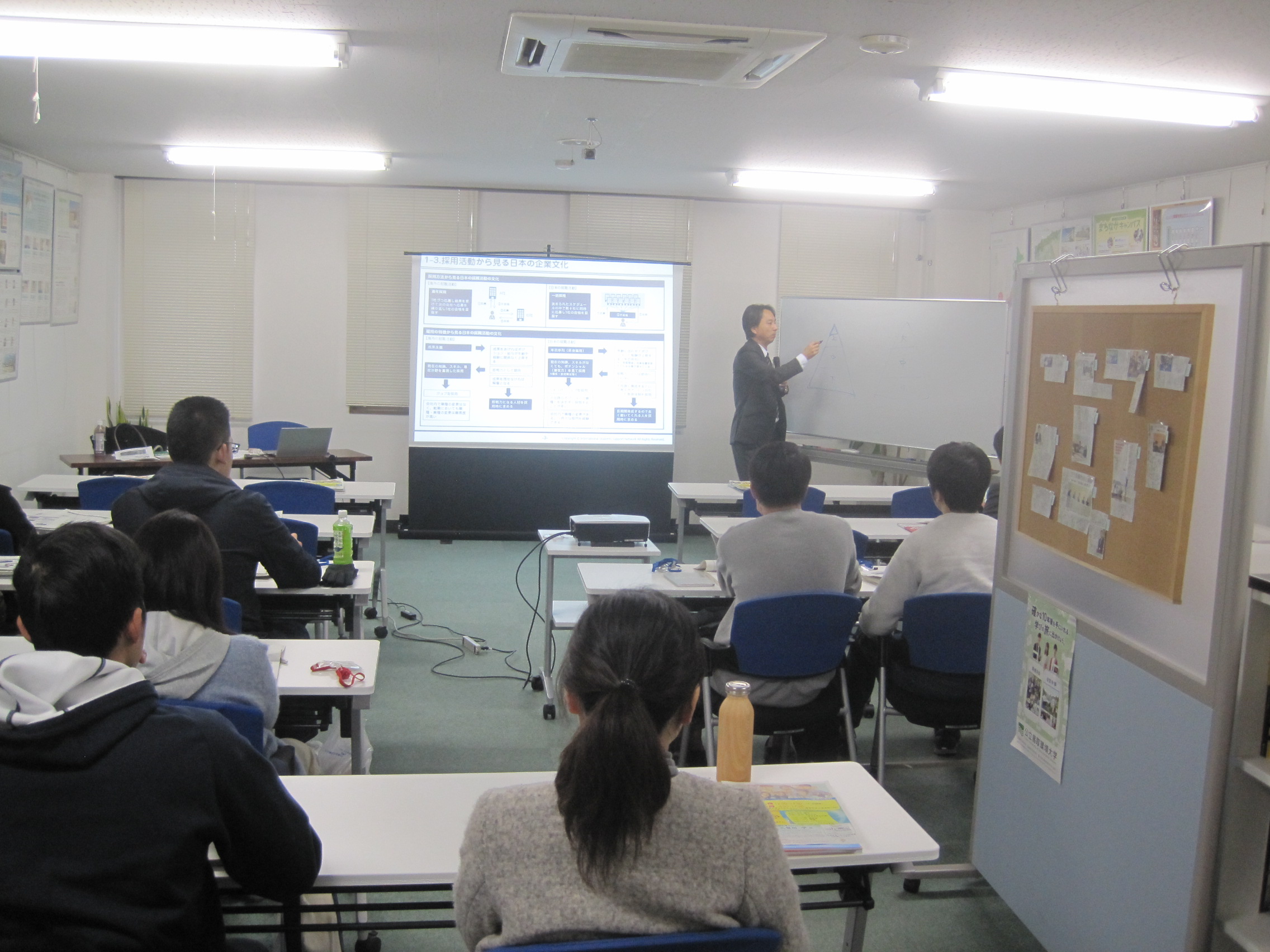 留学生向けキャリア教育セミナーの画像