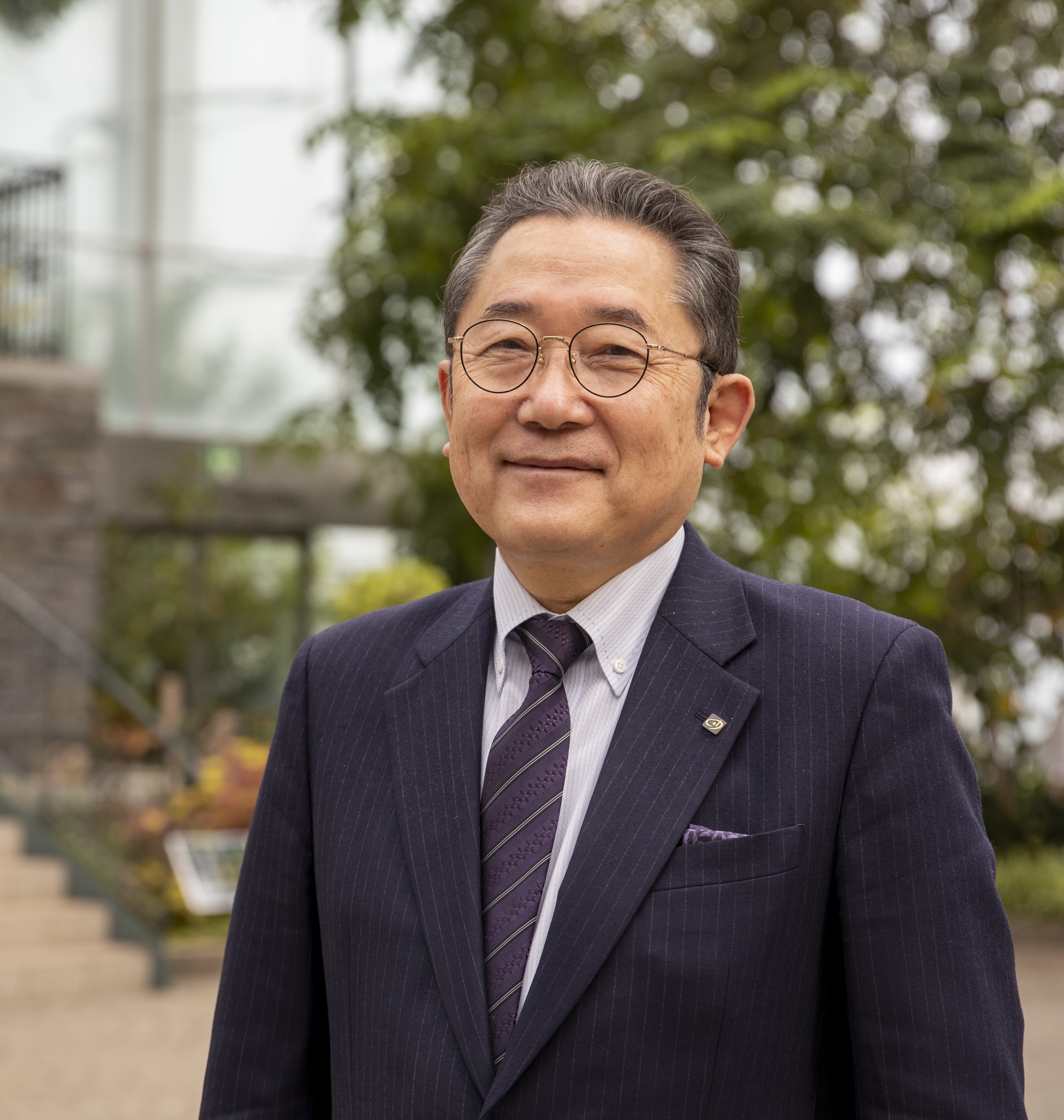 代表取締役社長　高岡 伸夫さまの画像