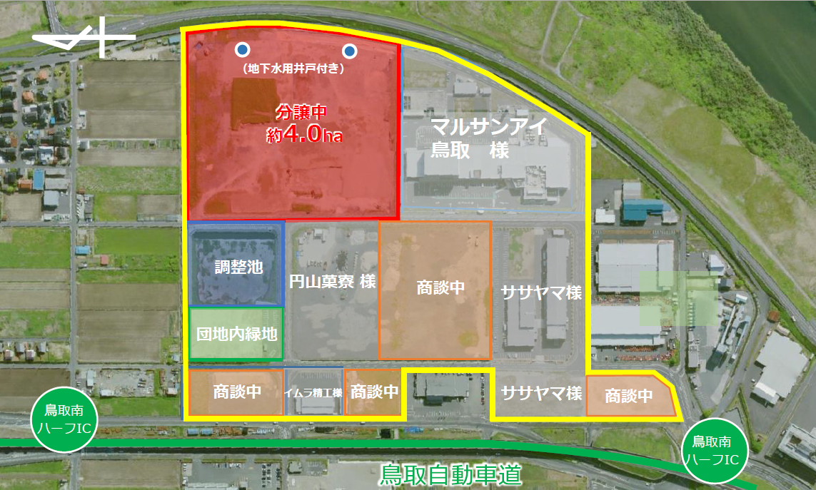 布袋工業団地の画像