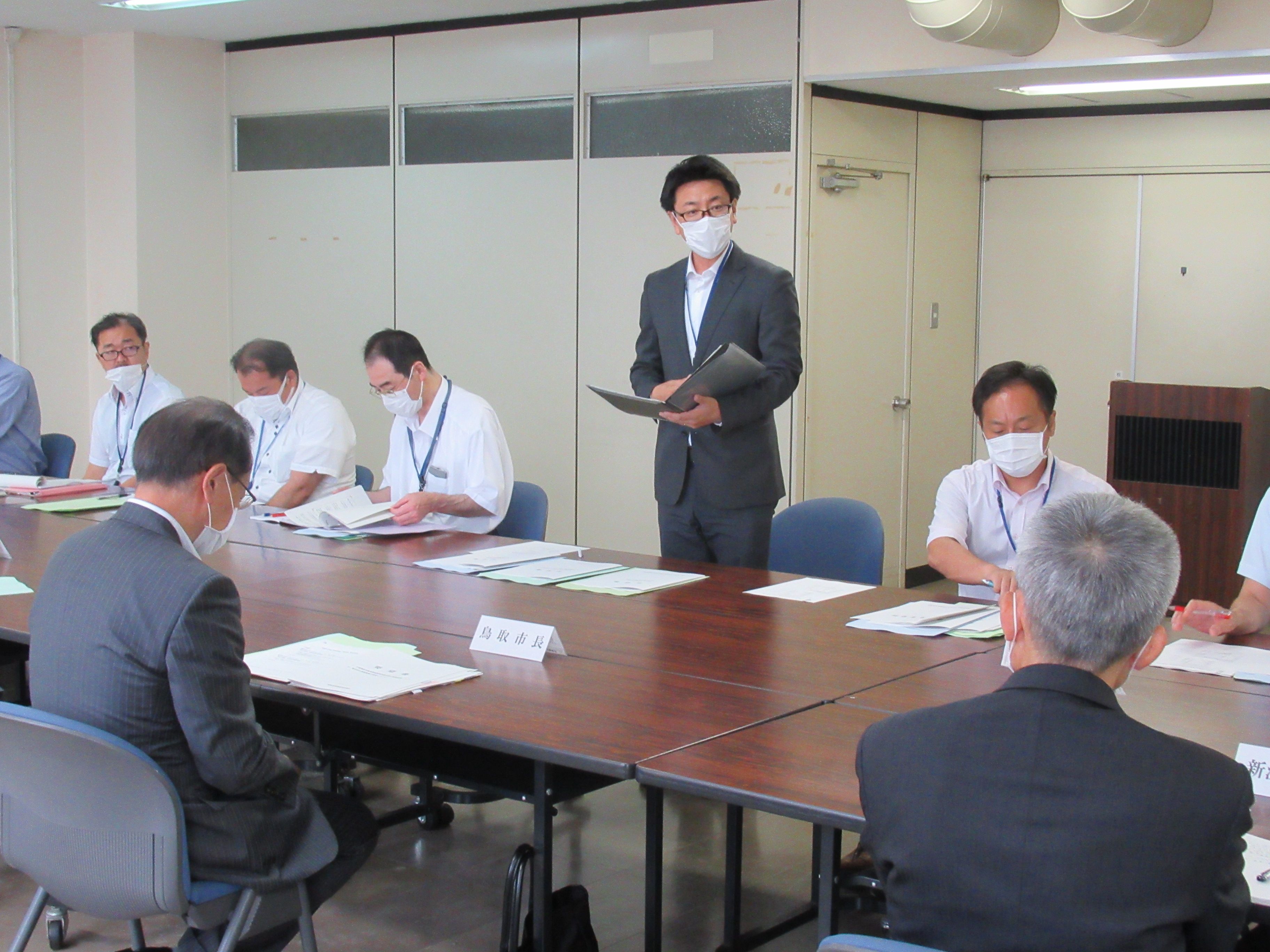 要望活動の様子（鳥取河川国道事務所）の画像1